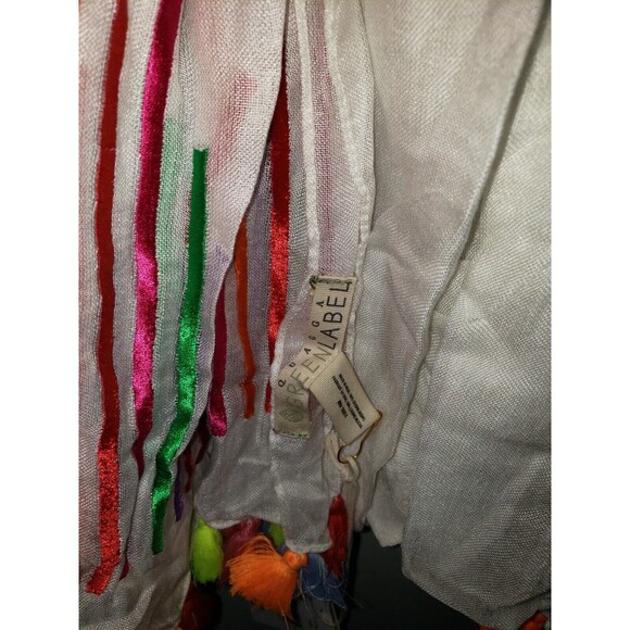 Quagga Greenlabel Multicolor Scarf & Bracelet Set NWT - Picture 5 of 11